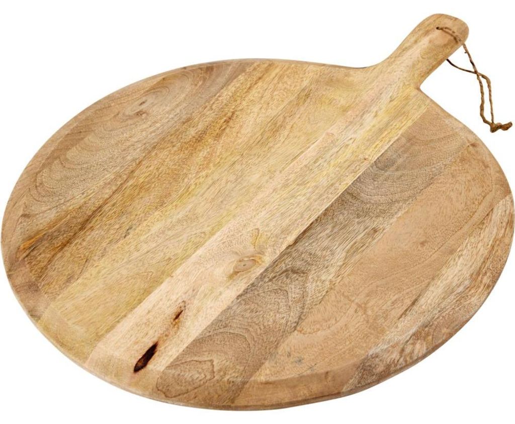 Planche à découper ou à servir ronde avec poignée 60 x 47 Image du produit 