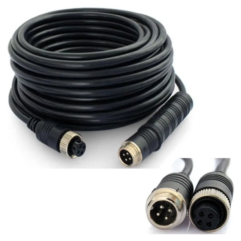 Caméra de recul HD avec écran 7 pouces et 18 LED infrarouges 12-24V - 10