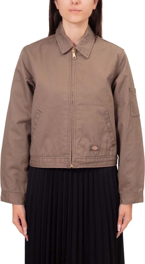 DICKIES - Damen Crop Eisenhower Jacke - Größe XS