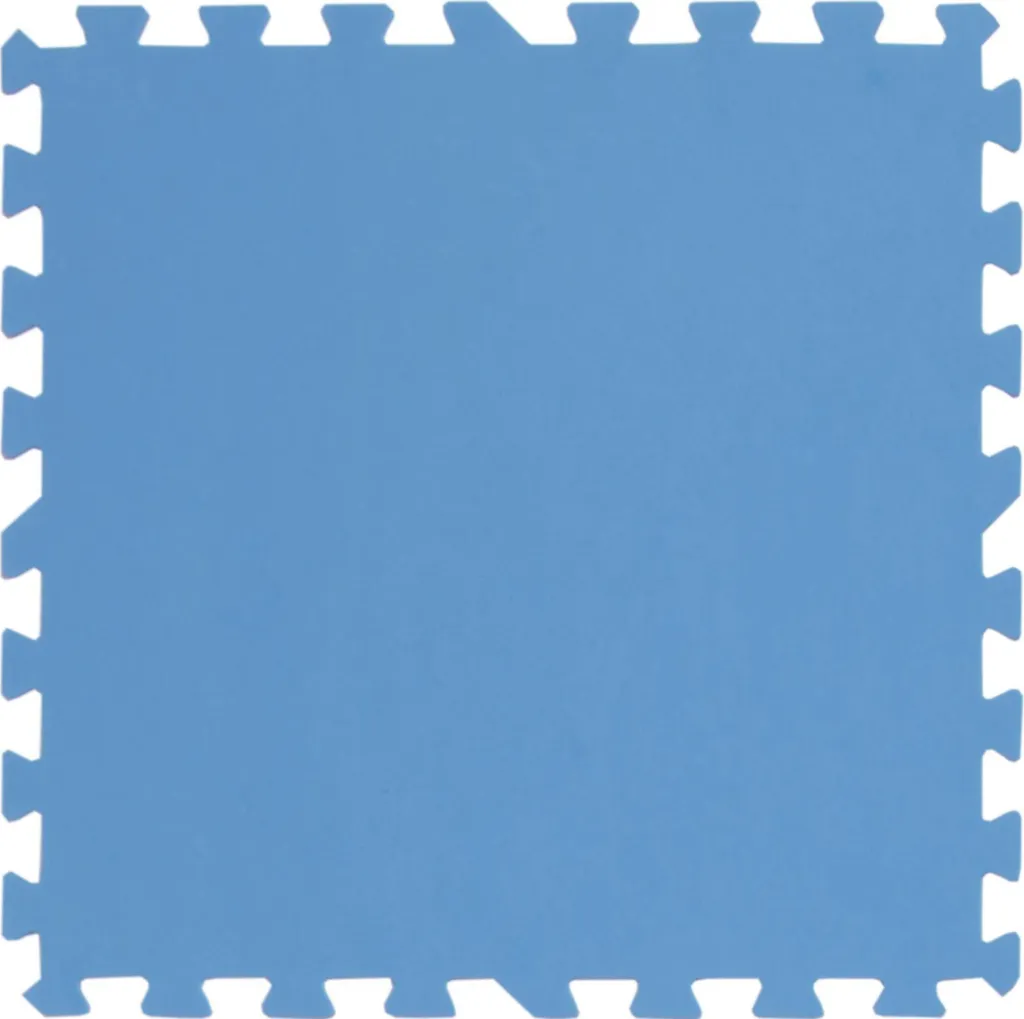 Tappeto Esterno per Piscina e SPA 2m² - Pavimento Puzzle Blu 50x50