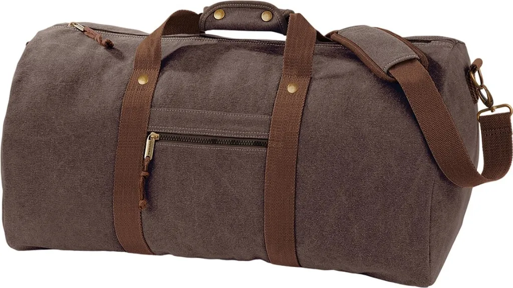 Sac de voyage Quadra Vintage Canvas PC6446 - Marron Vintage - Taille Unique