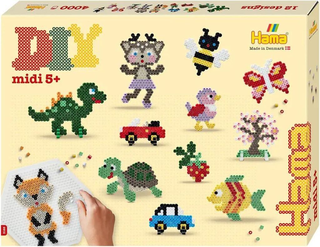 Hama Bastelset ``midi Bead Fun (383165) One Size