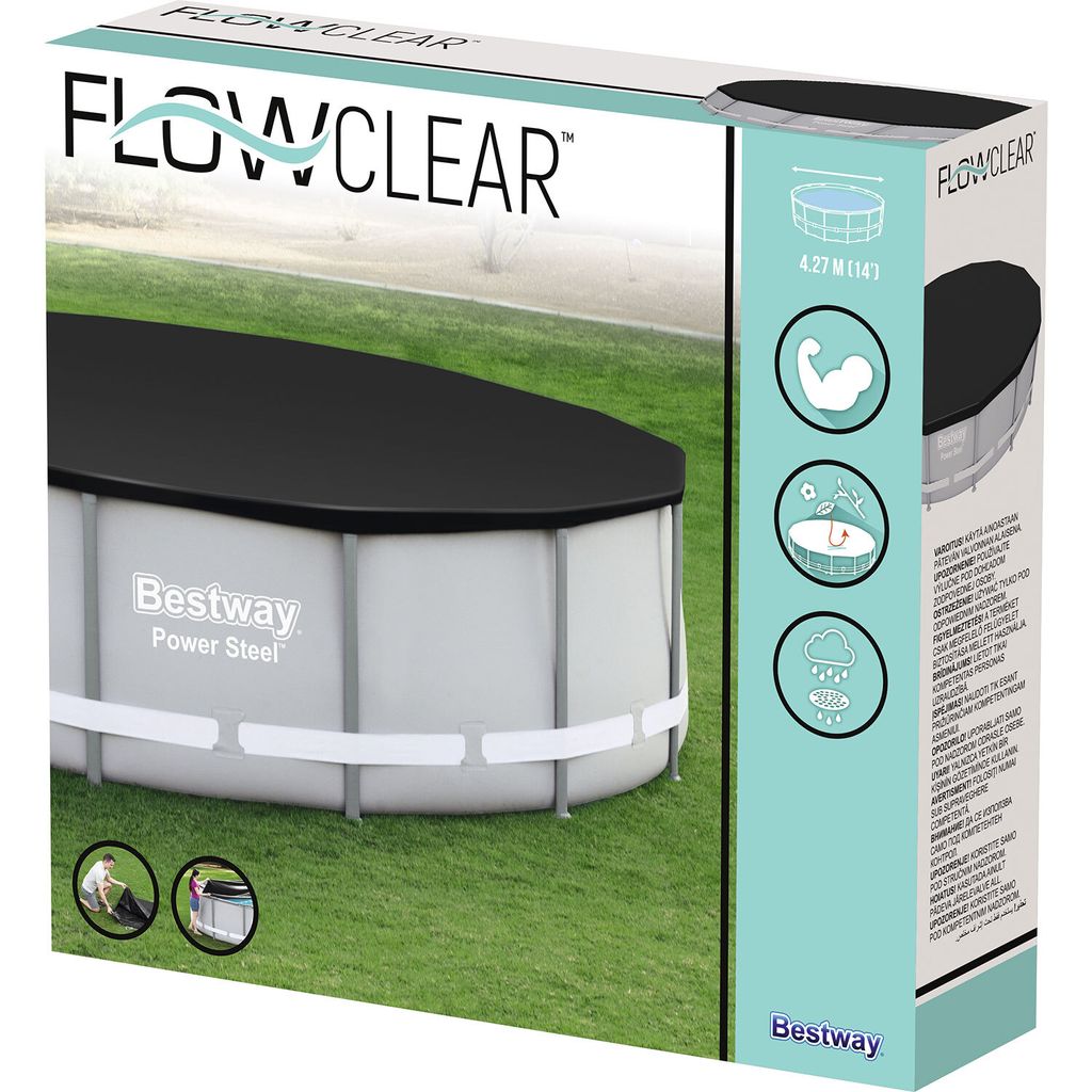 Bestway Abdeckplane für Frame Pool Ø 427 cm; 58248 Produktbild 34