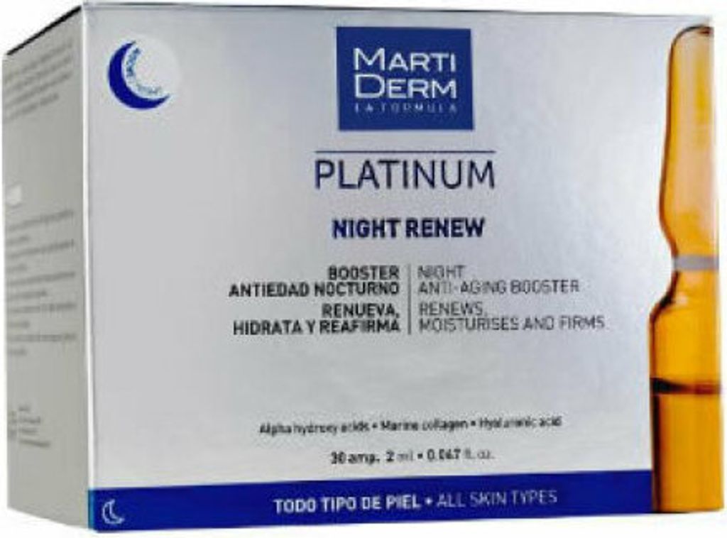 Martiderm Platinum Night Renew 30x2ml Ampullen Obrázek produktu 