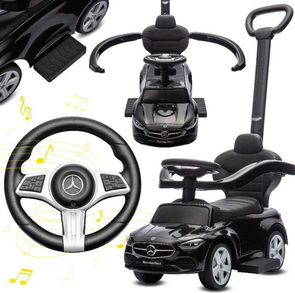 Trotteur Mercedes AMG pour Apprendre à Marcher : Poussette Bébé 12 Mois
