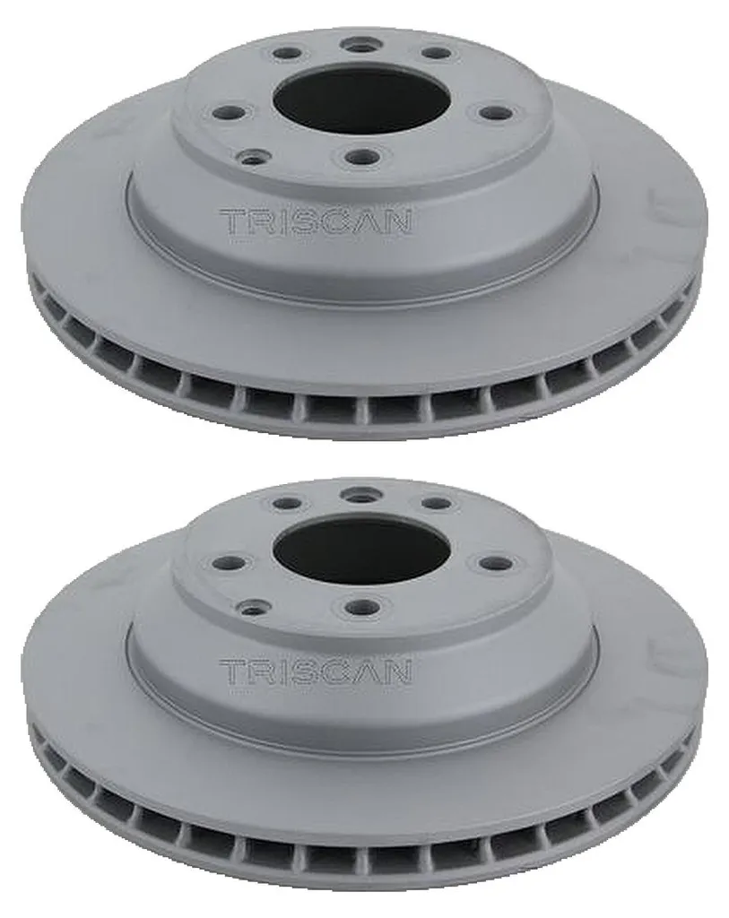 Éliminez les vibrations au freinage : Disques ventilés 330 mm Cayenne