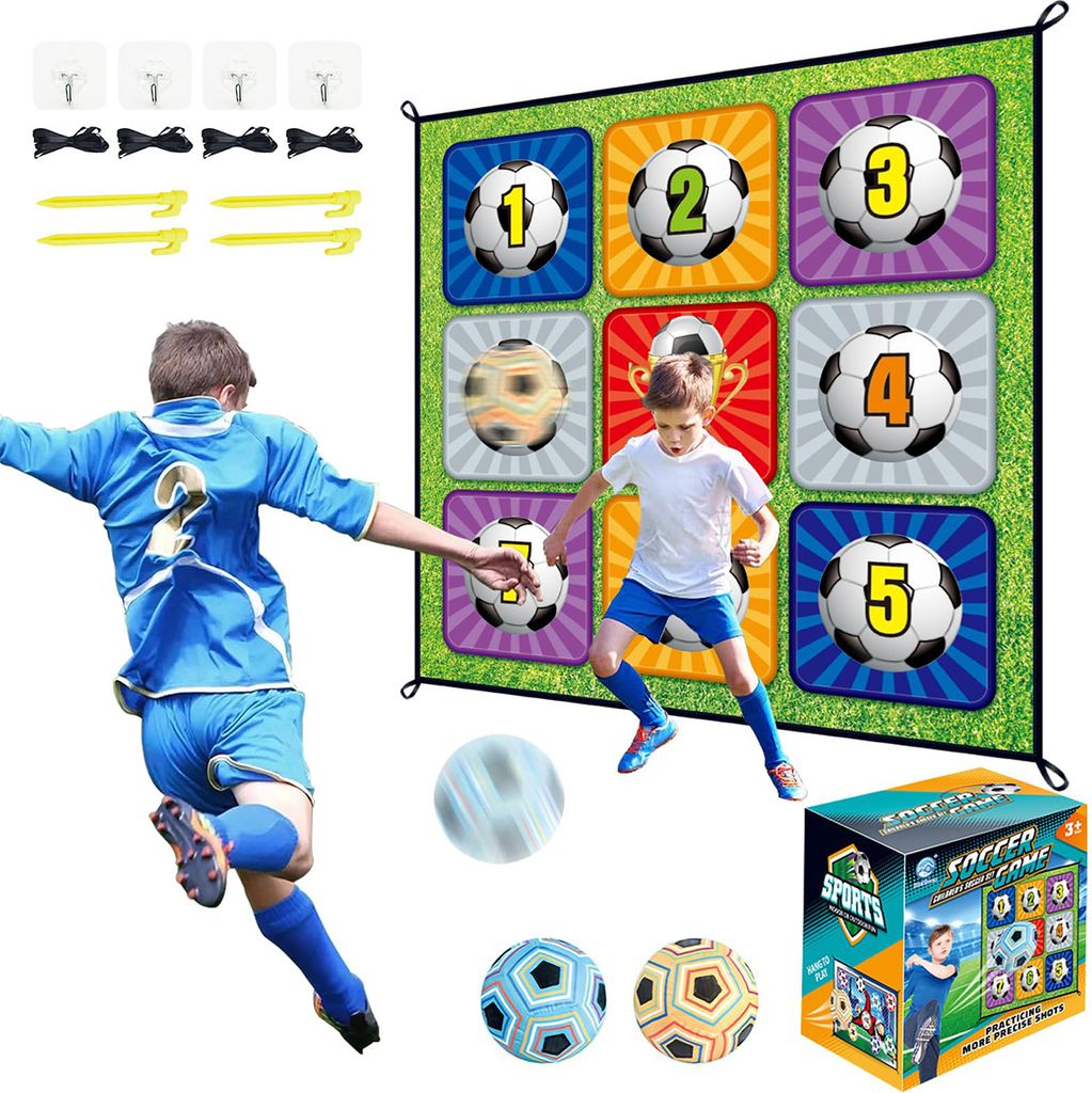 Fußballspiel-Set für Kinder,Präzises Zieltraining Produktbild 