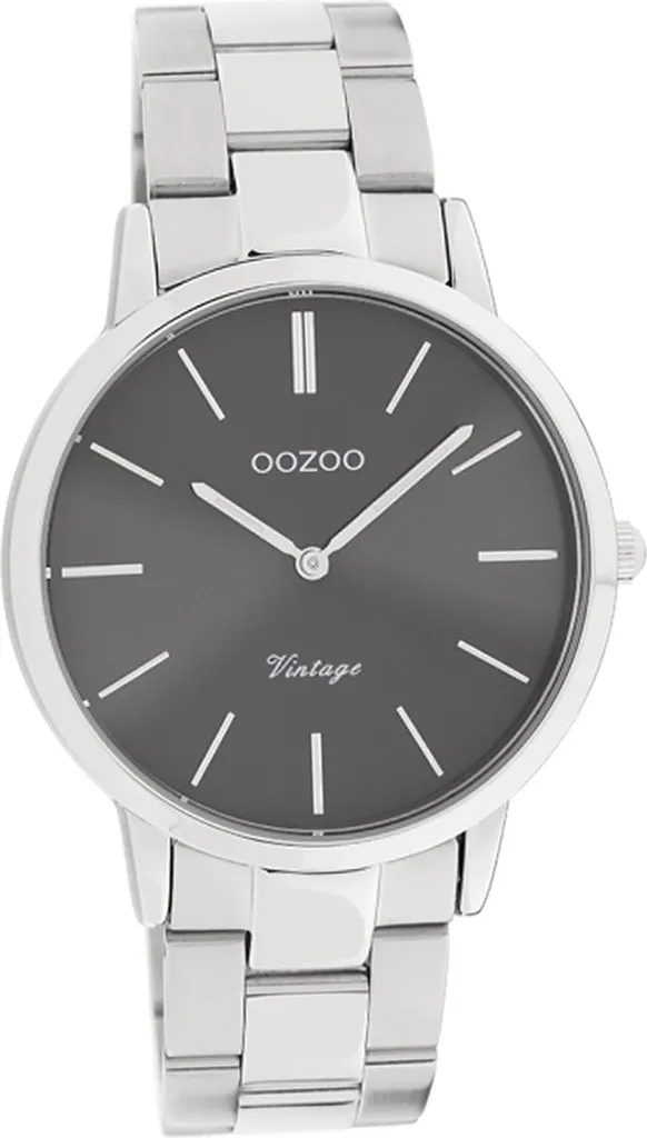 Montre Oozoo Vintage C20030 Femme Argent en Acier Inoxydable Analogique