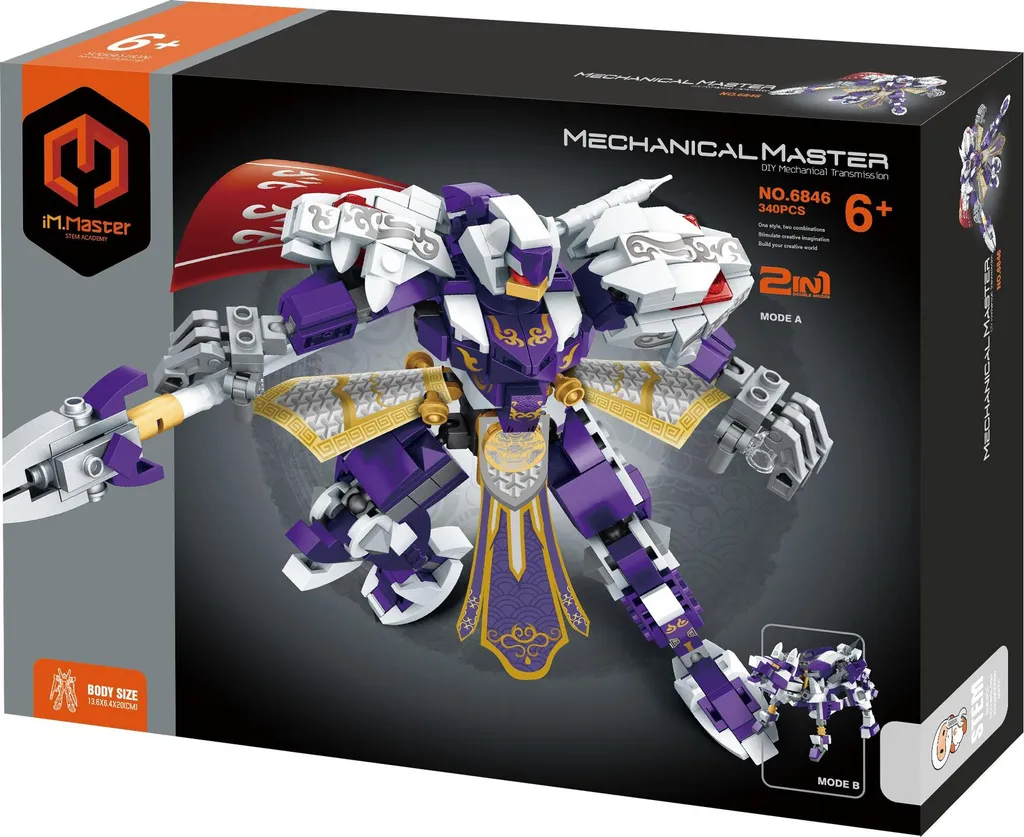 Robot tigre de construction robuste IM.MASTER 6846 briques solides