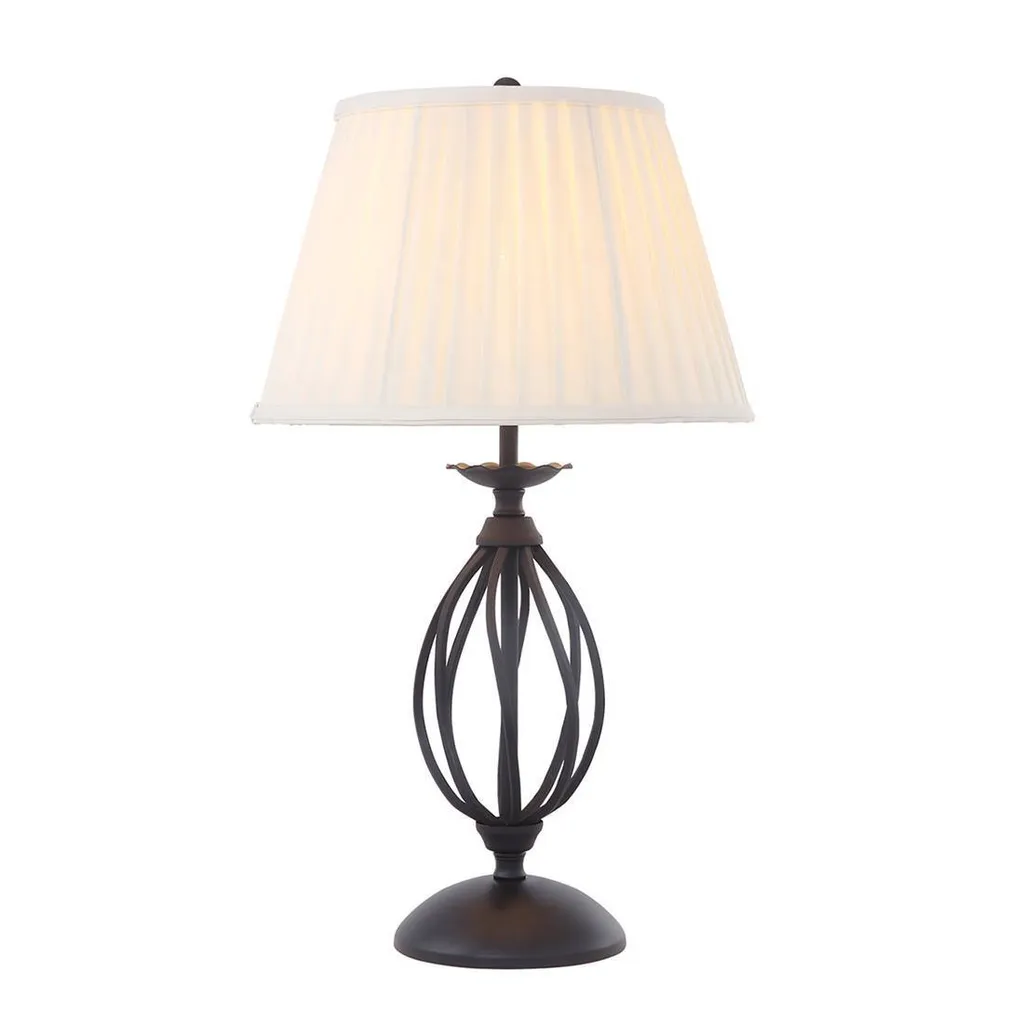 Lampe de table chic pour salon ou chambre Artisan Elstead 60W
