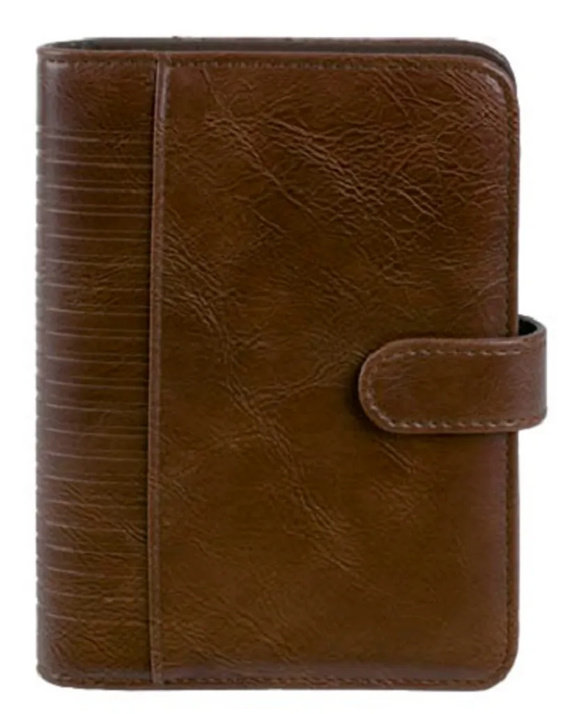 Agenda professionnel A5 bind® 15601 marron pour planification et rendez-vous