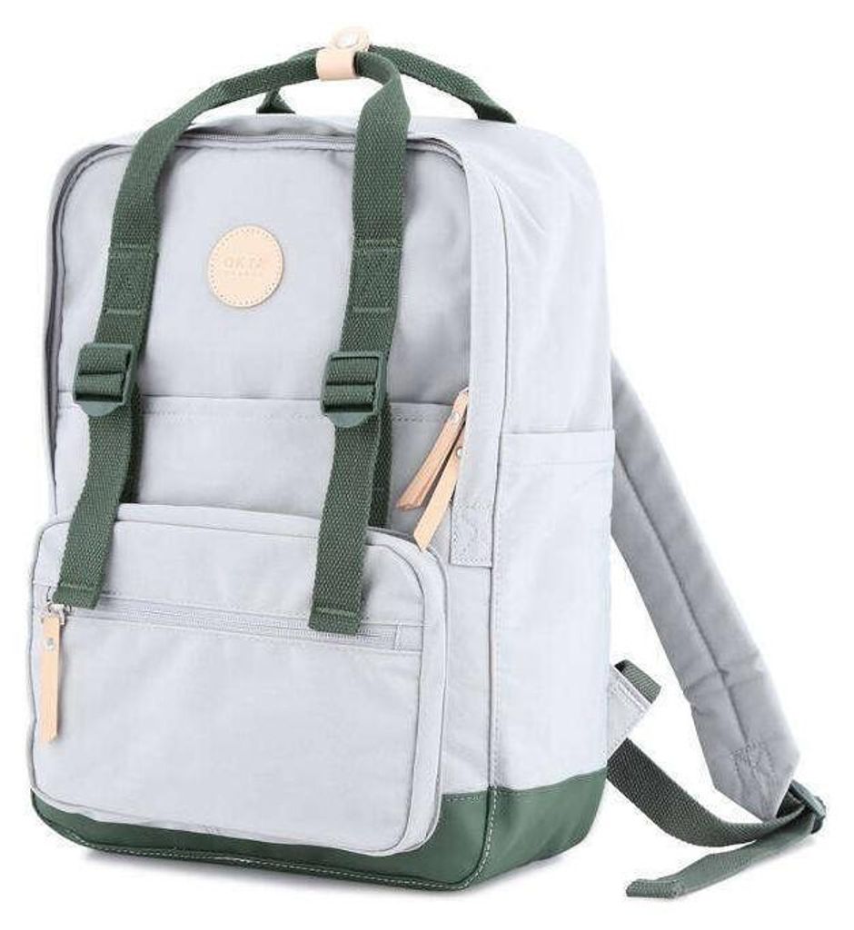 Himawari mestský batoh na notebook šedý 41,5x28x14 cm Obrázok produktu 