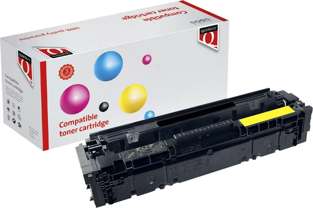 Toner CF542A 203A Jaune Quantore longue durée pour documents nets
