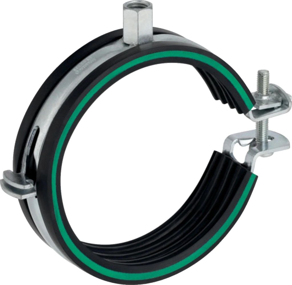 Geberit GE Silent-PP Rohrschelle, gedämmt, d110mm, M8/10, 1 Stk.