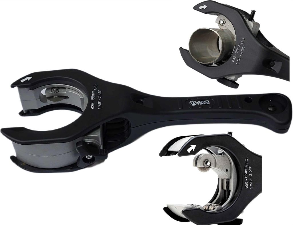 Ratschenradschneider zum Schneiden von Auspuffrohren 35-66 mm Aluminium- und Kupferrohre