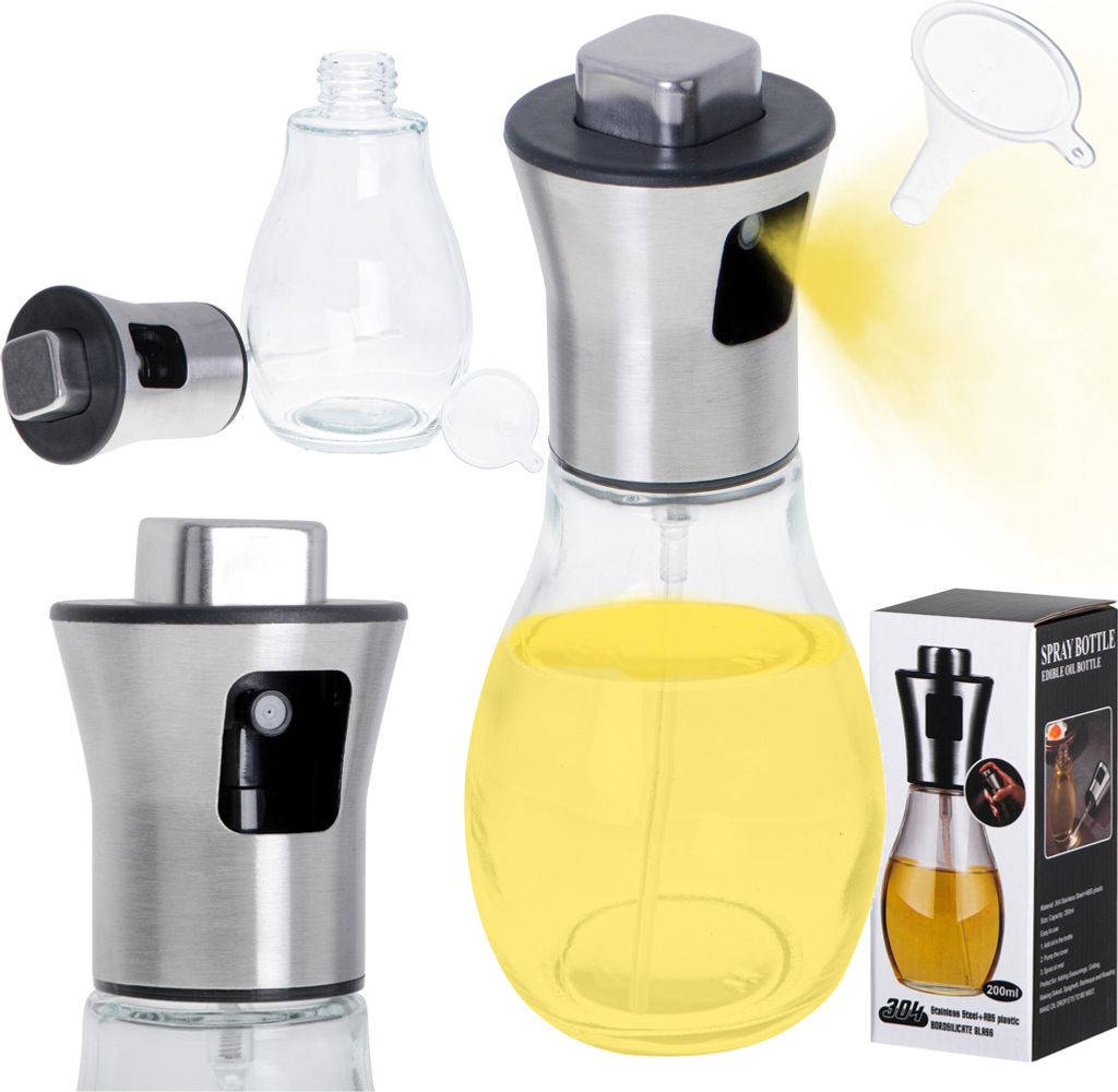 Dávkovač oleja s rozprašovačom 200 ml Obrázok produktu 