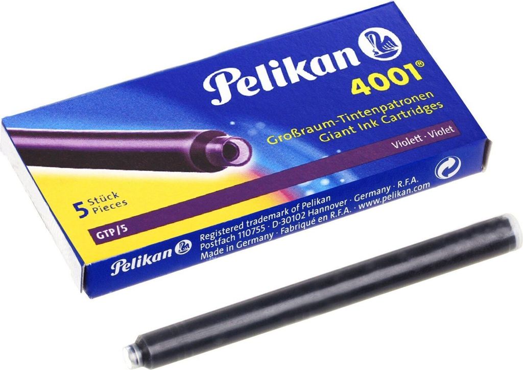Pelikan Großraum Tintenpatronen 4001 GTP/5 violett (5 Produktbild 