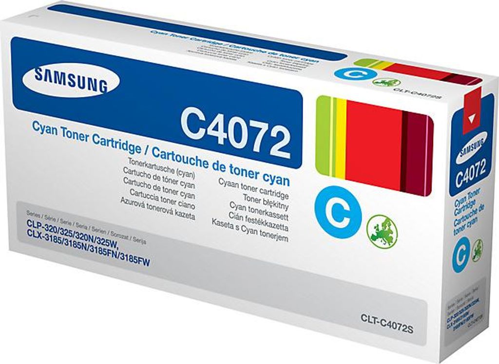 Samsung CLT-C4072S, 1000 stron(y), Cyjan, 1 szt. Zdjęcie produktu 