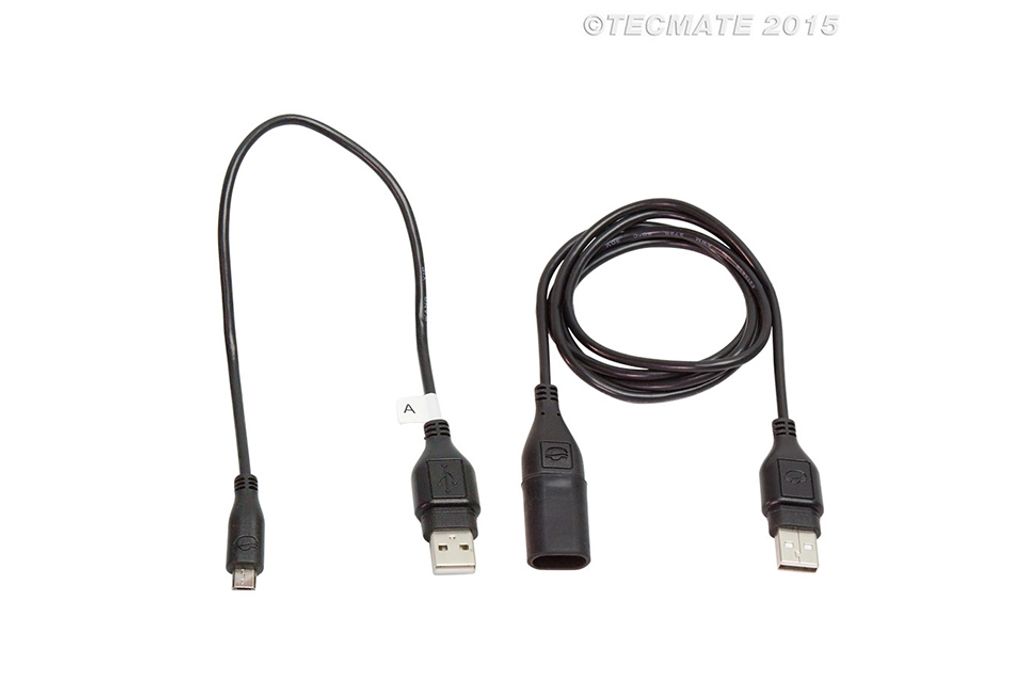 OPTIMATE Ladekabel, Für USB-Ladegerät O-100, Micro-USB, Länge: 30cm, incl. 100cm Verlängerungskabel Nr112