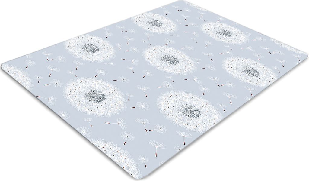 Stuhlunterlage Bürostuhlunterlage 120 cm x 90 cm Bodenmatte Bürostuhlunterlage - Löwenzahn