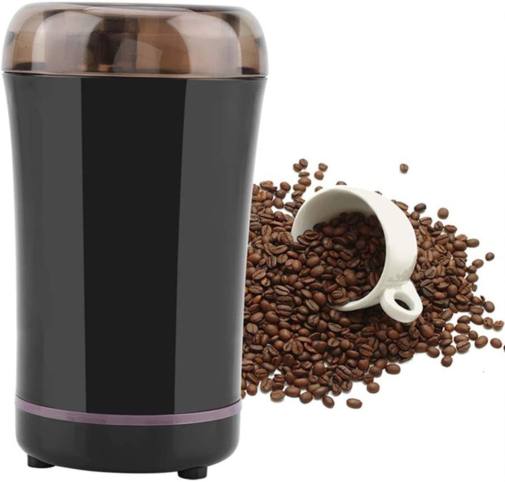 Kaffeemühle Elektrisch Coffee Grinder Espresso Mühle für Kaffeebohnen Nüsse 150W 