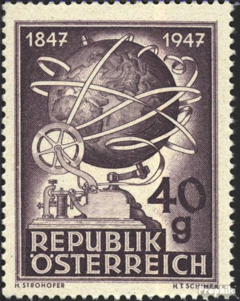 Briefmarken Österreich 1947 Mi 837 (kompl.Ausg.) postfrisch Produktbild 