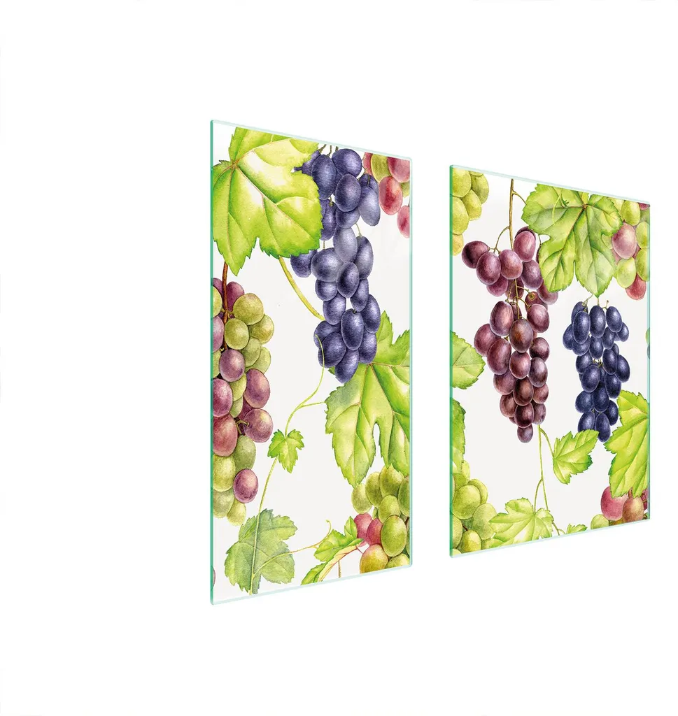 Offerta Copri Fornelli Vetro 75x52 | Tagliere Induzione Verde Uva