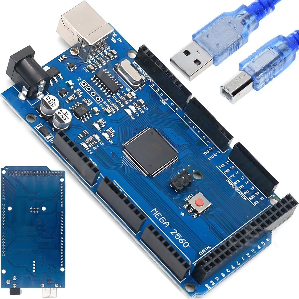 AZ-Consegna Microcontrollore AZ-MEGA2560-Scheda con Immagine del prodotto 