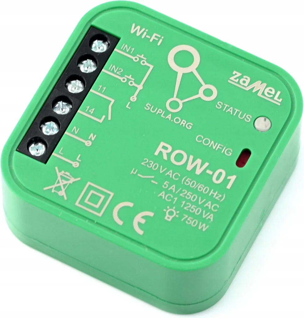 Module de commande Wi-Fi pour éclairage connecté ROW-01 Supla Zamel - 14