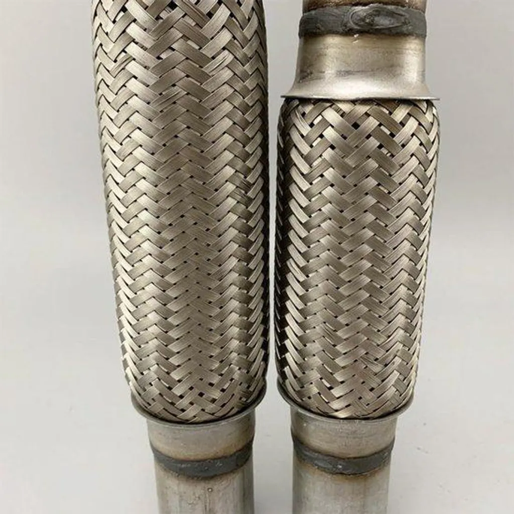 Supprimer les vibrations d'échappement avec ce flexible inox 45 x 200 mm