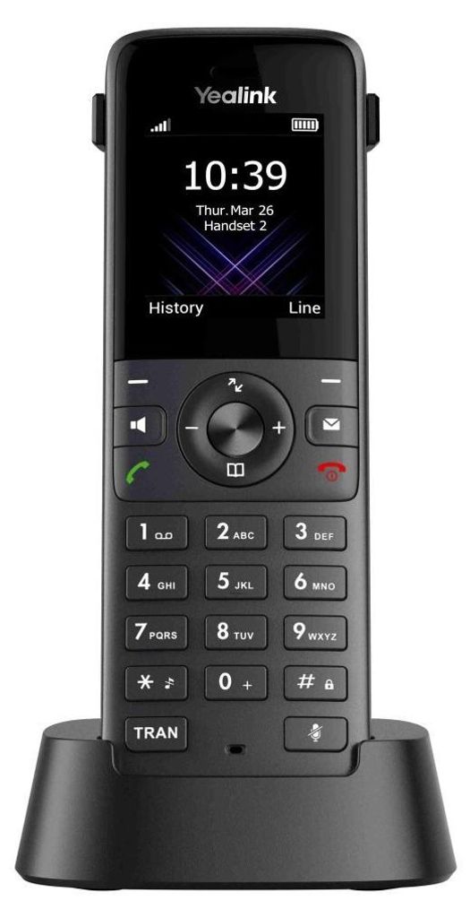 Yealink W73H IP DECT ručka pro W70B, 1,8'' bar.disp. Produktbild 