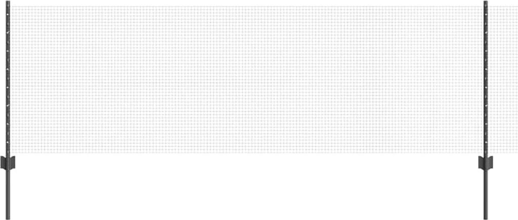 A fence with two posts on a white background.