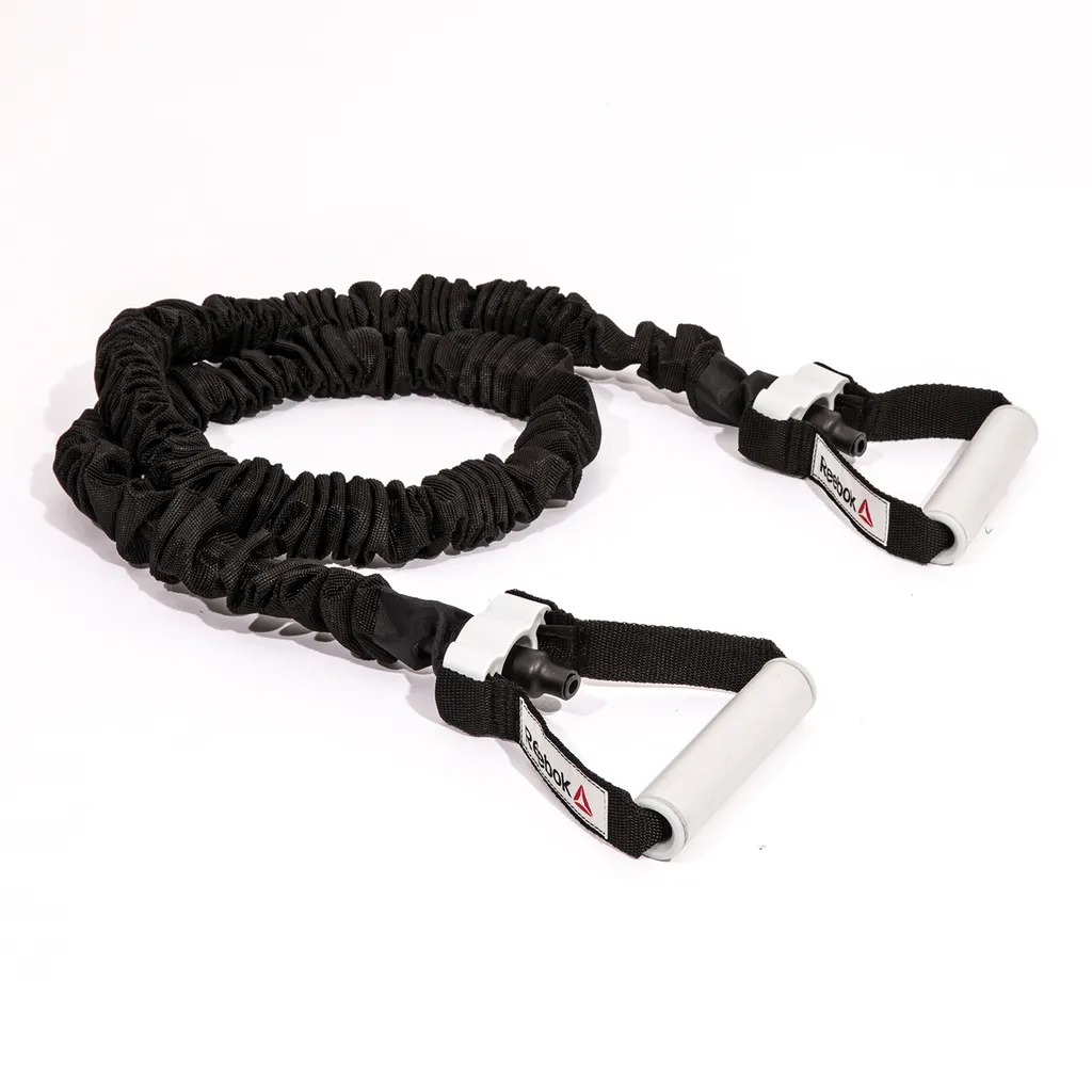 Élastique de Fitness Reebok Power Tube avec Poignées - Résistance Légère