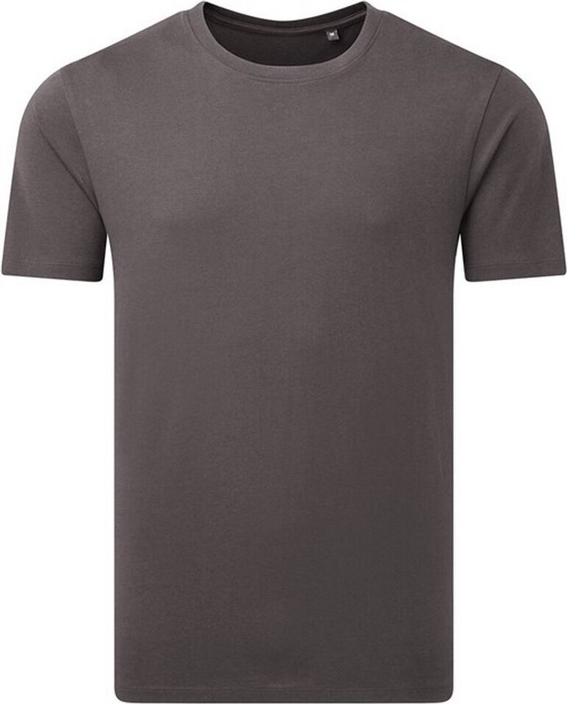 Anthem - T-Shirt Baumwolle aus biologischem Anbau für Herren/Damen Uni RW9290 (3XL) (Holzkohle)