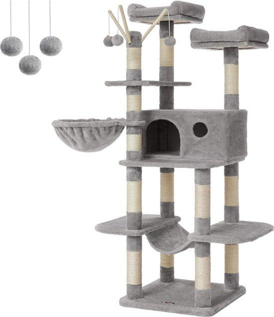Kletterwand für große Katzen