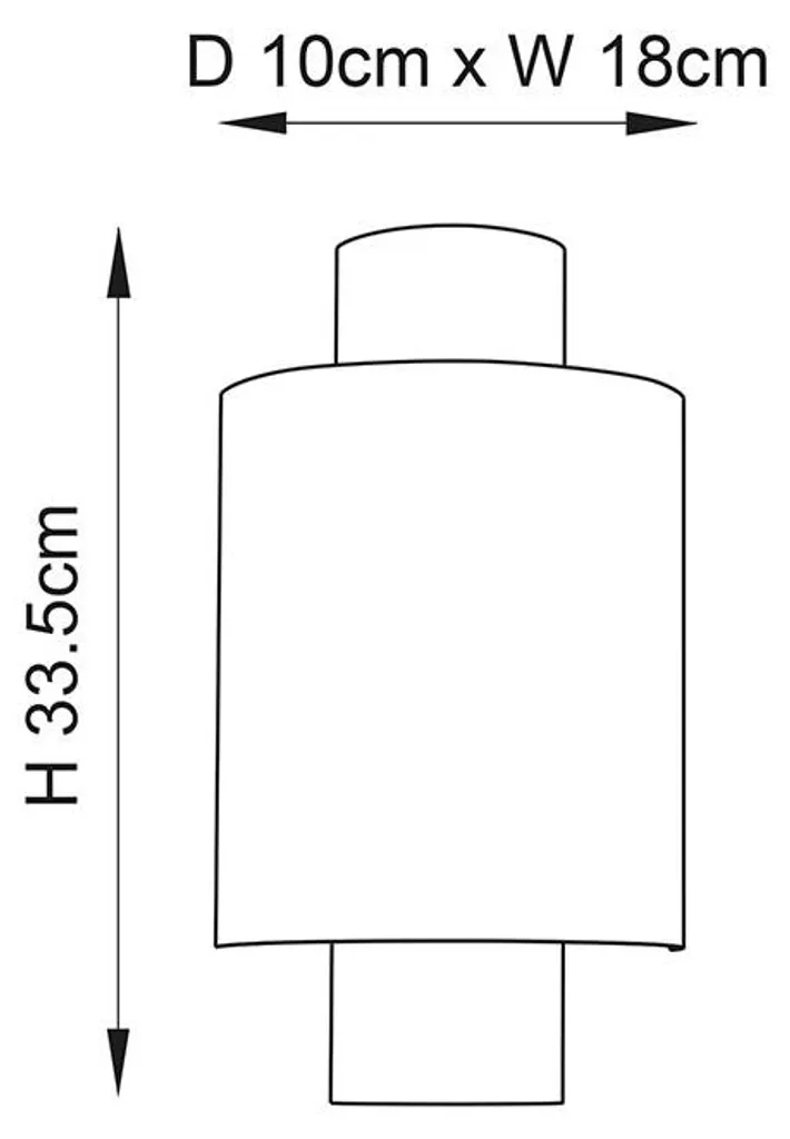 Applique INDARA marron en métal : solution éclairage mural gain de place - 5