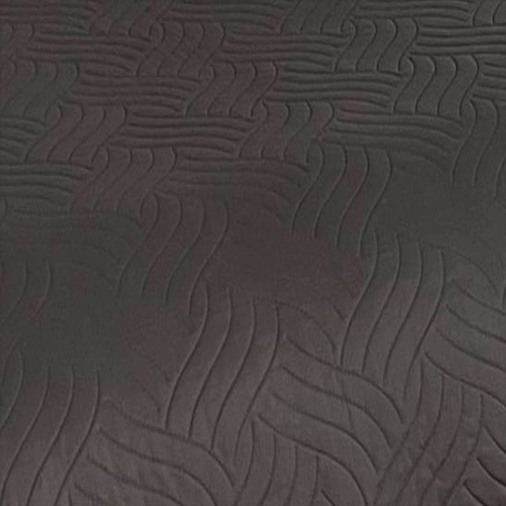 Tagesdecke Bettüberwurf 220x240 cm anthrazit Uni Einfarbig Produktbild 2