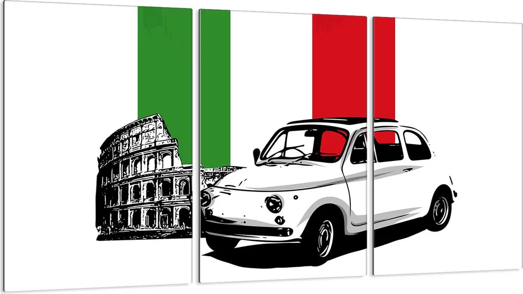 Piastre copri fornelli 3 pezzi 30x52 Vetro copri piano cottura in ceramica, bandiera auto