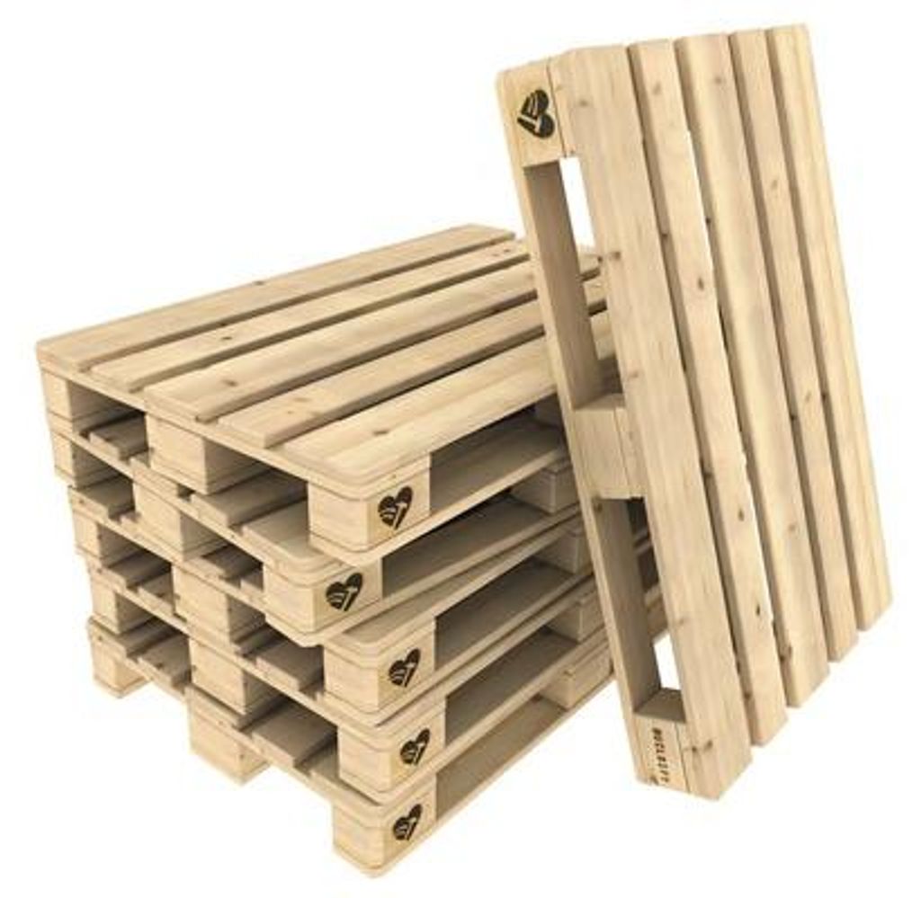 Paleta Buildify hoblovaná 80 x 120 cm pro nábytek z palet Obrázek produktu 