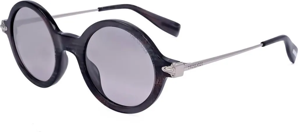 Trussardi STR336 TOP MOSAICO NERO PERLATO LUCIDO 47/23/140 Occhiali da sole unisex