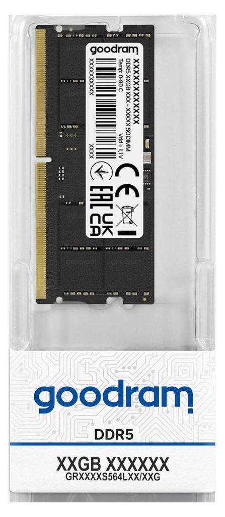 GoodRam Memory DDR5 16GB/5600 CL46 Immagine del prodotto 
