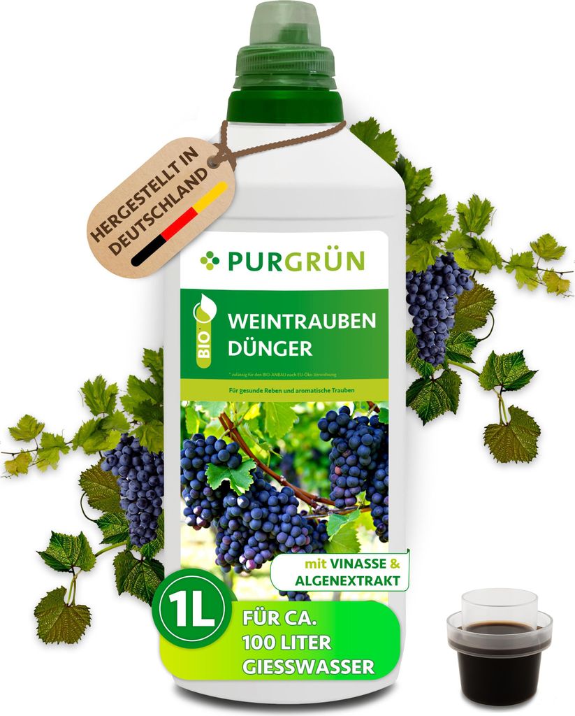 Purgrün -Weintrauben-Dünger 1 Liter, Produktbild 