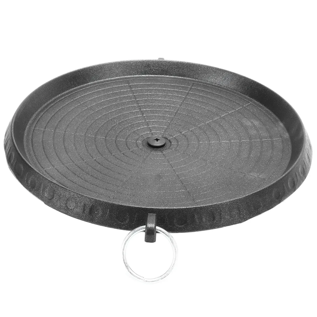 Barbecue Extérieur - Plaque de Cuisson Ronde pour Réchaud à Gaz 30cm