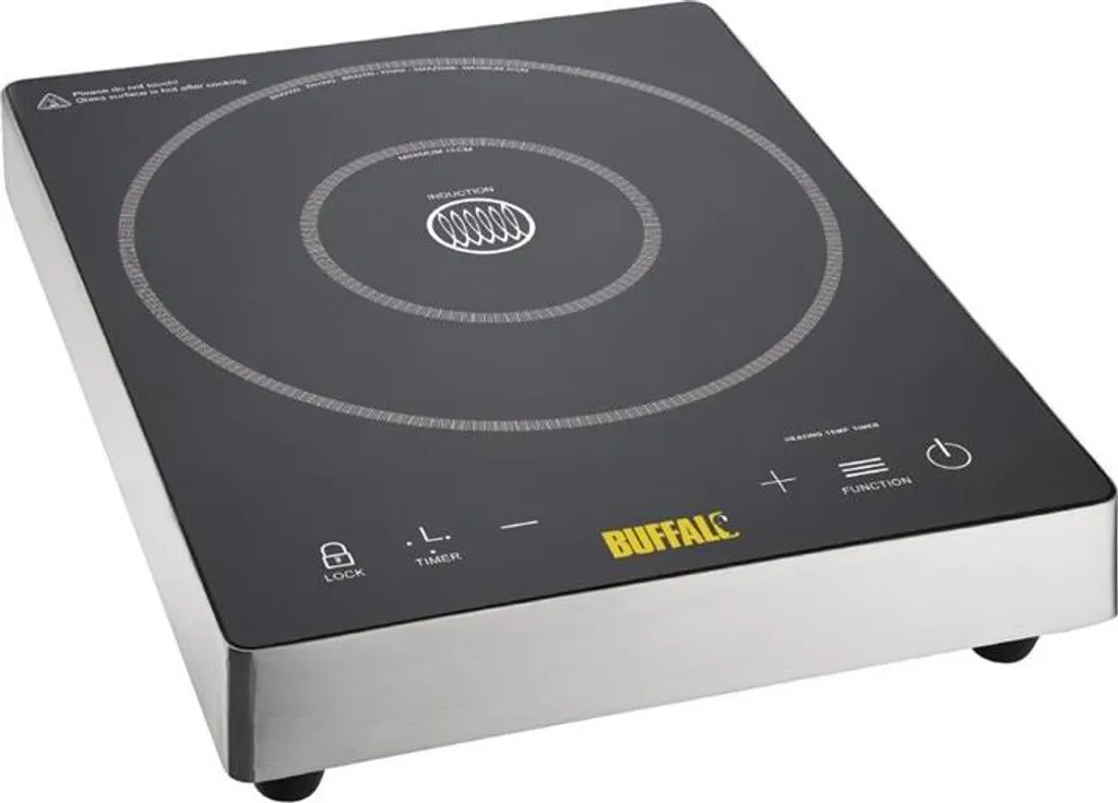 Plaque de cuisson induction Buffalo à commandes tactiles - Puissance 3 kW