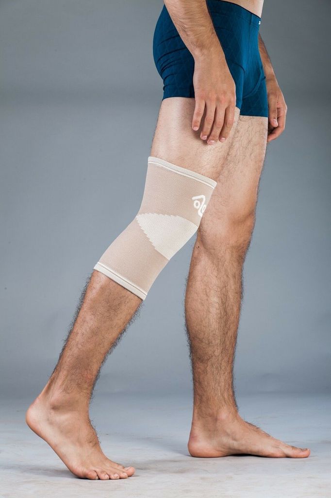LOREY Kniebandage Latexfrei - 3D-Gestrick Kniestütze Für Sport Größe L