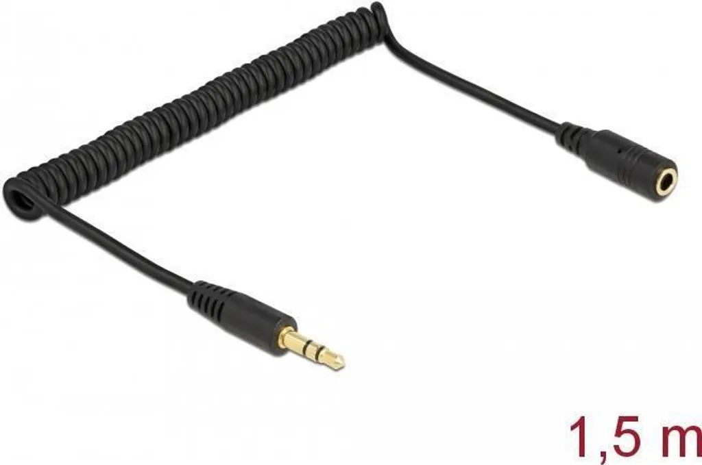 Soluzione Cavo Corto: Prolunga Audio 3.5mm Delock Alta Qualità - 1