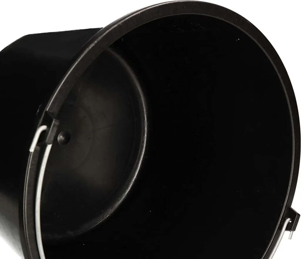 Seau de chantier incassable 16L lot de 20 seaux noirs pour ciment et eau - 6