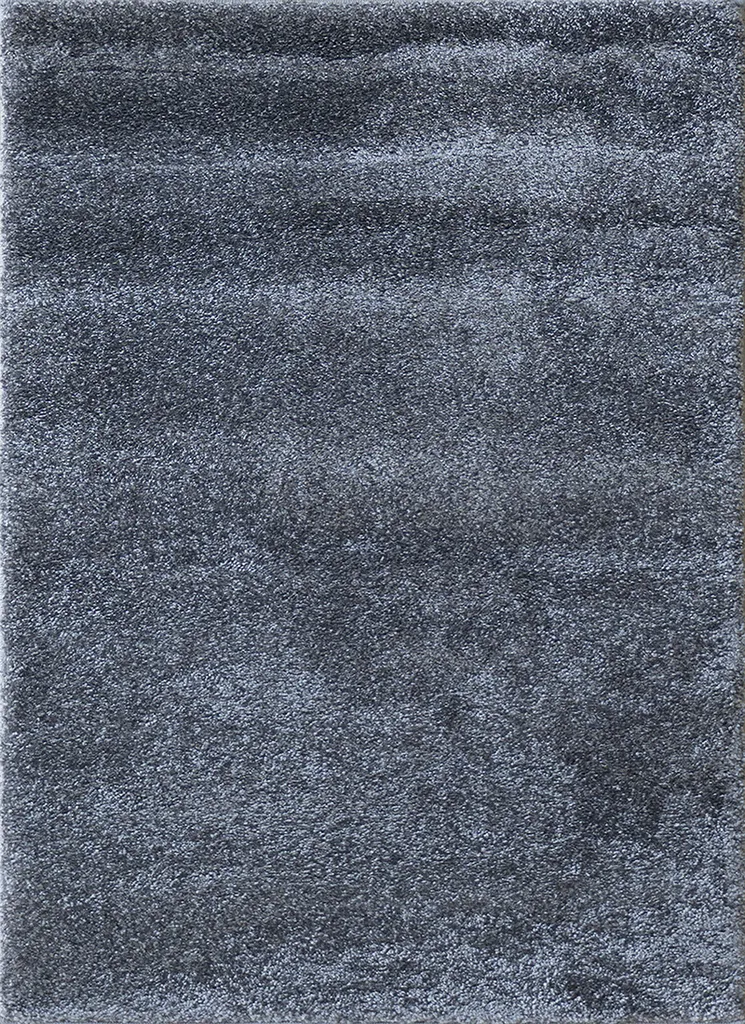 Grand tapis gris 160x230 HOLLISTER - Idéal pour salon et salle à manger