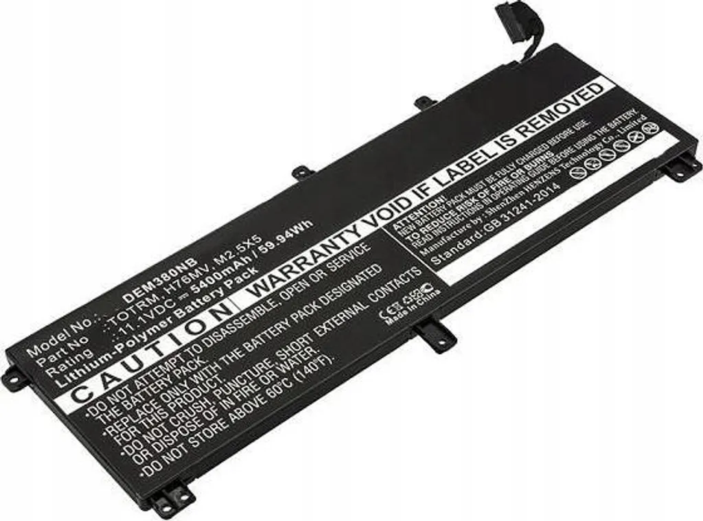 Batterie PC Portable Dell CoreParts MBXDE-BA0120 Haute Performance