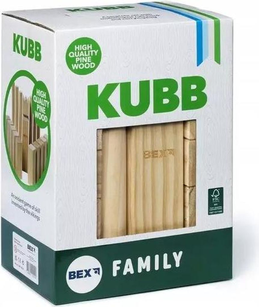 Kubb Family Outdoor-Spiel